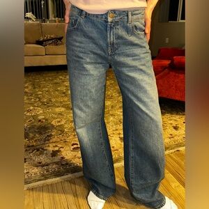 Zara glitters Wide-Leg Jeans